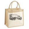 Pocket Jute Midi Tote Thumbnail