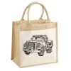 Pocket Jute Midi Tote Thumbnail