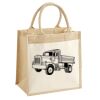Pocket Jute Midi Tote Thumbnail