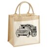 Pocket Jute Midi Tote Thumbnail