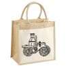 Pocket Jute Midi Tote Thumbnail