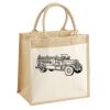 Pocket Jute Midi Tote Thumbnail