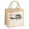 Pocket Jute Midi Tote Thumbnail
