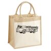 Pocket Jute Midi Tote Thumbnail