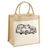 Pocket Jute Midi Tote Thumbnail