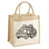 Pocket Jute Midi Tote Thumbnail