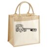 Pocket Jute Midi Tote Thumbnail