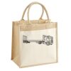 Pocket Jute Midi Tote Thumbnail