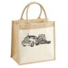 Pocket Jute Midi Tote Thumbnail
