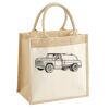 Pocket Jute Midi Tote Thumbnail