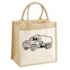 Pocket Jute Midi Tote Thumbnail