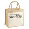 Pocket Jute Midi Tote Thumbnail