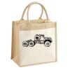 Pocket Jute Midi Tote Thumbnail
