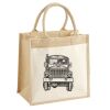 Pocket Jute Midi Tote Thumbnail