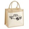 Pocket Jute Midi Tote Thumbnail
