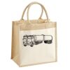Pocket Jute Midi Tote Thumbnail