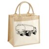 Pocket Jute Midi Tote Thumbnail