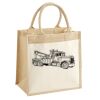 Pocket Jute Midi Tote Thumbnail