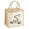 Pocket Jute Midi Tote Thumbnail