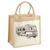 Pocket Jute Midi Tote Thumbnail