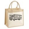 Pocket Jute Midi Tote Thumbnail