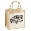 Pocket Jute Midi Tote Thumbnail