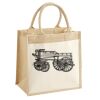 Pocket Jute Midi Tote Thumbnail
