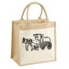 Pocket Jute Midi Tote Thumbnail