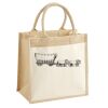 Pocket Jute Midi Tote Thumbnail