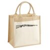 Pocket Jute Midi Tote Thumbnail