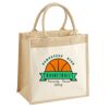 Pocket Jute Midi Tote Thumbnail