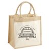 Pocket Jute Midi Tote Thumbnail