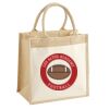 Pocket Jute Midi Tote Thumbnail