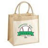 Pocket Jute Midi Tote Thumbnail
