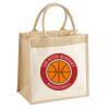 Pocket Jute Midi Tote Thumbnail