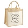 Pocket Jute Midi Tote Thumbnail