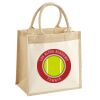 Pocket Jute Midi Tote Thumbnail