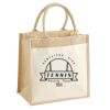 Pocket Jute Midi Tote Thumbnail