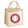 Pocket Jute Midi Tote Thumbnail