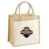 Pocket Jute Midi Tote Thumbnail
