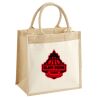 Pocket Jute Midi Tote Thumbnail