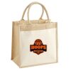 Pocket Jute Midi Tote Thumbnail