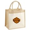 Pocket Jute Midi Tote Thumbnail
