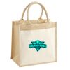 Pocket Jute Midi Tote Thumbnail
