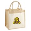 Pocket Jute Midi Tote Thumbnail