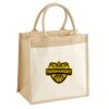 Pocket Jute Midi Tote Thumbnail