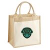 Pocket Jute Midi Tote Thumbnail
