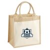 Pocket Jute Midi Tote Thumbnail