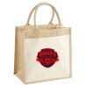 Pocket Jute Midi Tote Thumbnail