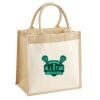 Pocket Jute Midi Tote Thumbnail
